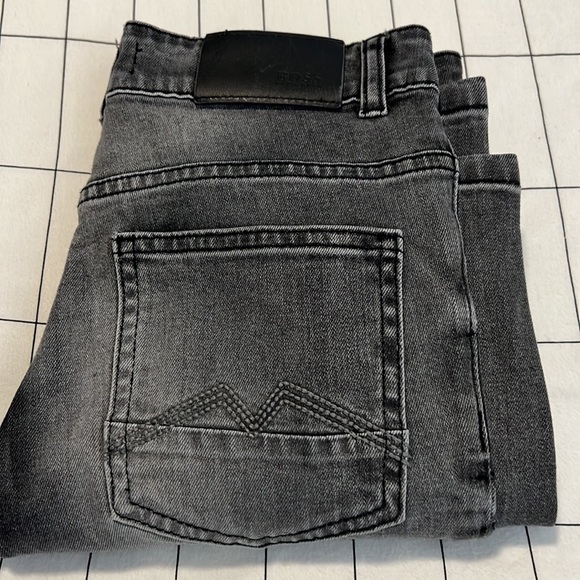 Boys BOSS Hugo Boss Skinny Faded Black Jeans 12